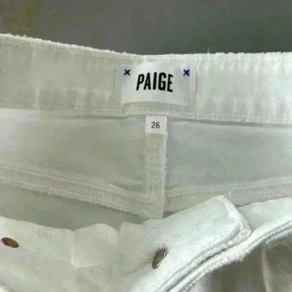PAIGE- NWT Sarah Slim High Rise Slim Leg size 26 - Picture 7 of 13